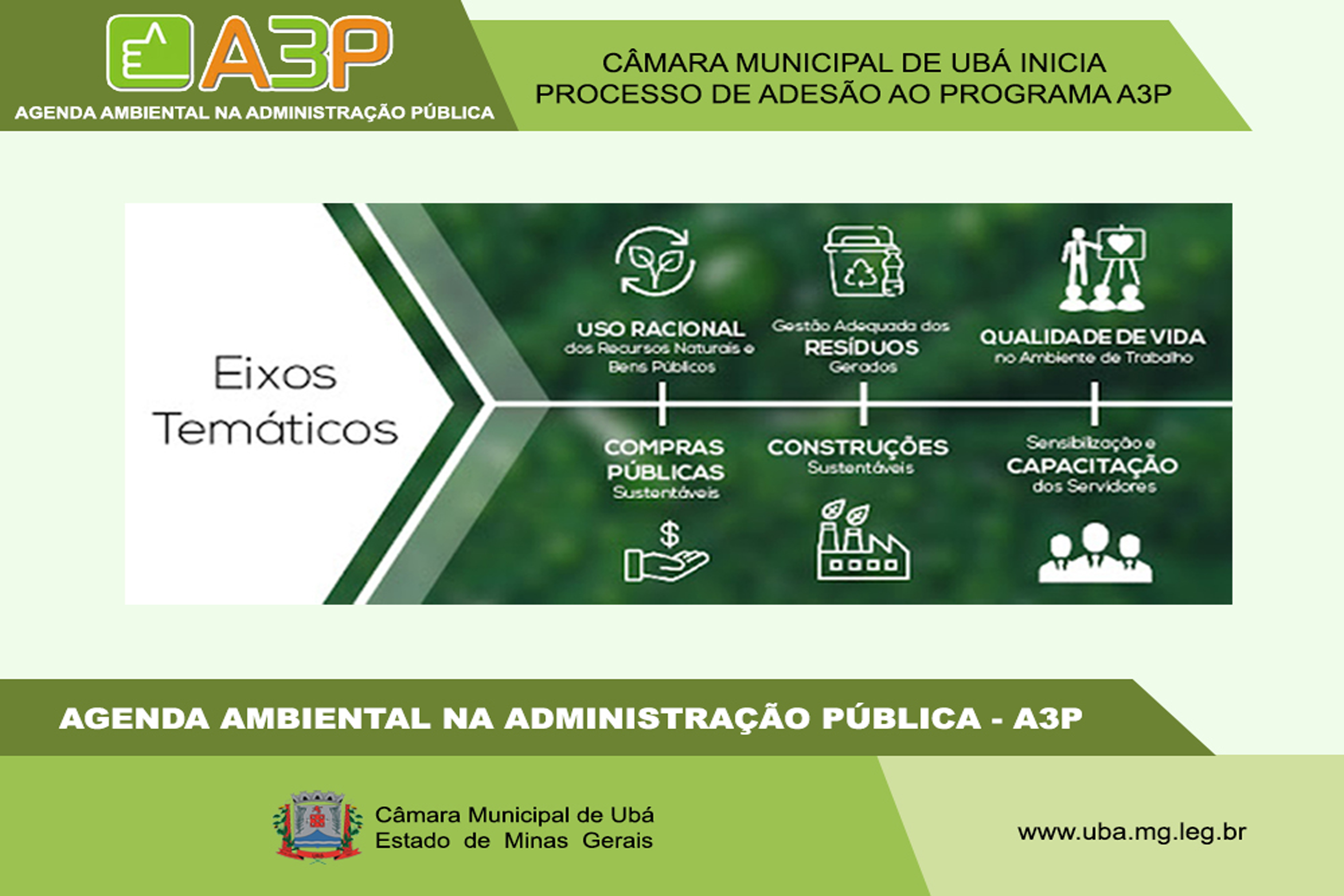 Agenda Ambiental e Sustentável será prioridade em nova Legislatura   