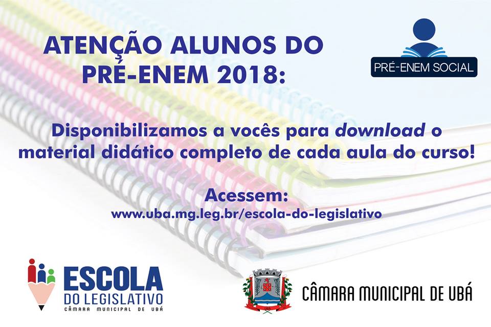 Baixe o material do Pré-Enem no seu celular