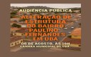 Câmara de Ubá realiza audiência pública sobre estrutura do Bairro Paulino Fernandes