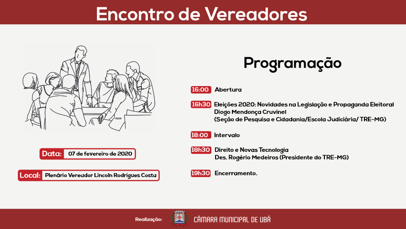 Câmara Municipal de Ubá promove Encontro de Vereadores