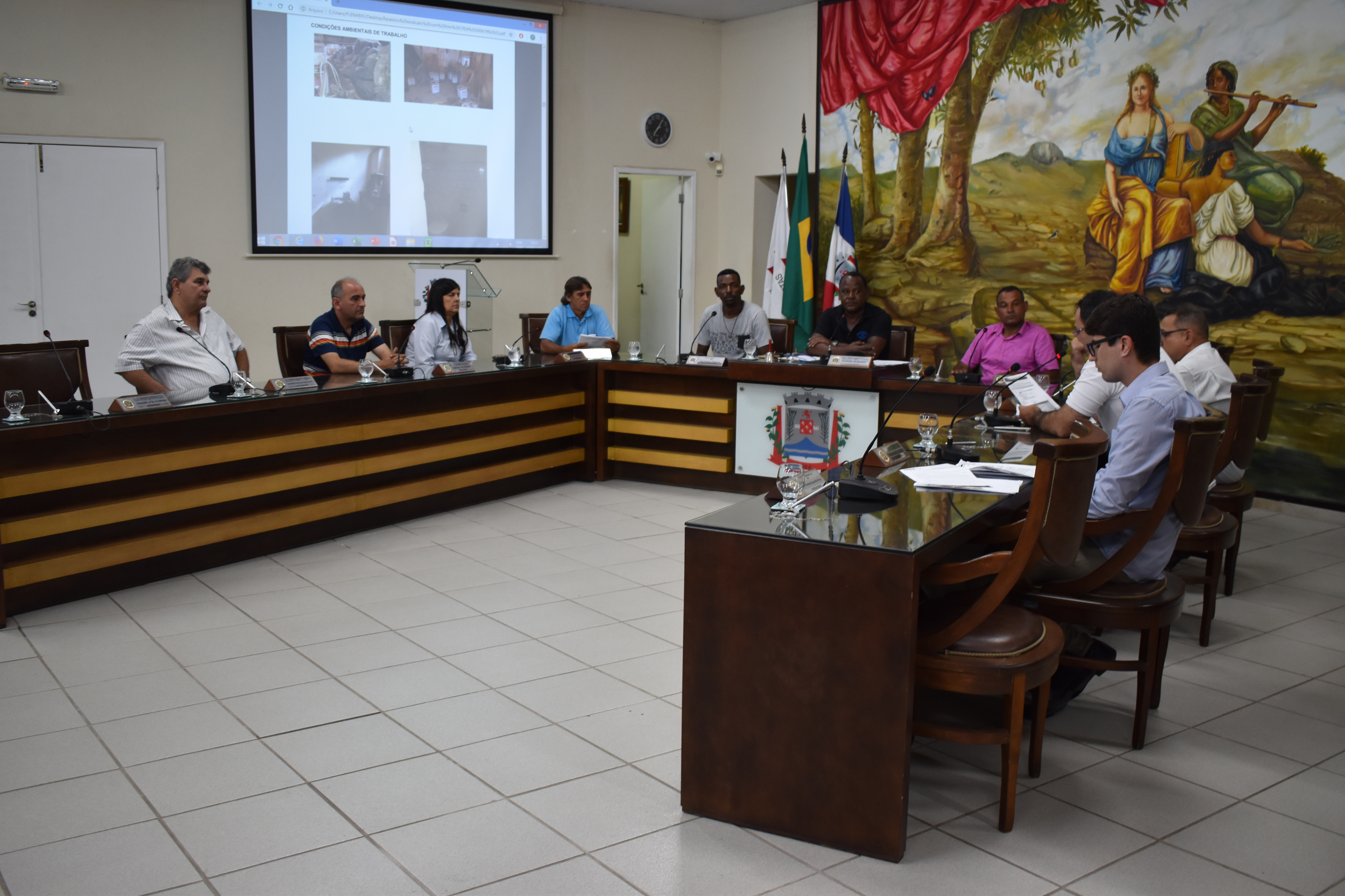 Câmara recebe Sindicato dos Marceneiros em Reunião Popular