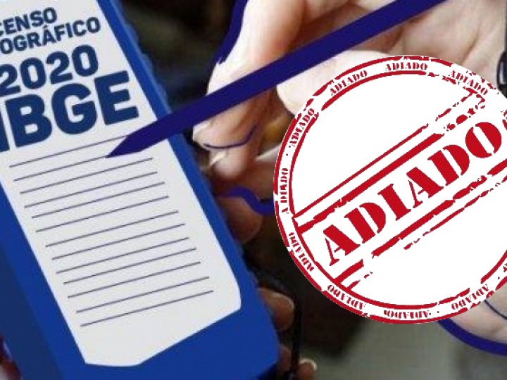 Censo é adiado para 2021