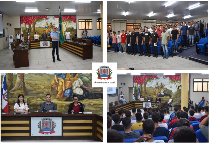 Cerimônia de entrega de certificados de dispensa de incorporação e compromisso à Bandeira Nacional é realizada na CMU