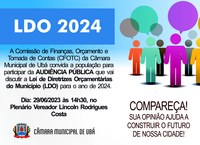 CFOTC realiza audiência pública para discutir a LDO de 2024