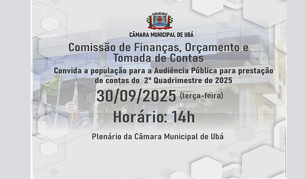 CFOTC realiza audiência pública para prestação de contas do 2º Quadrimestre de 2025