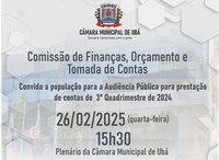 CFOTC realiza audiência pública para prestação de contas do 3º quadrimestre de 2024