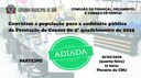 Adiada a audiência pública para prestação de contas do 3º quadrimestre de 2025
