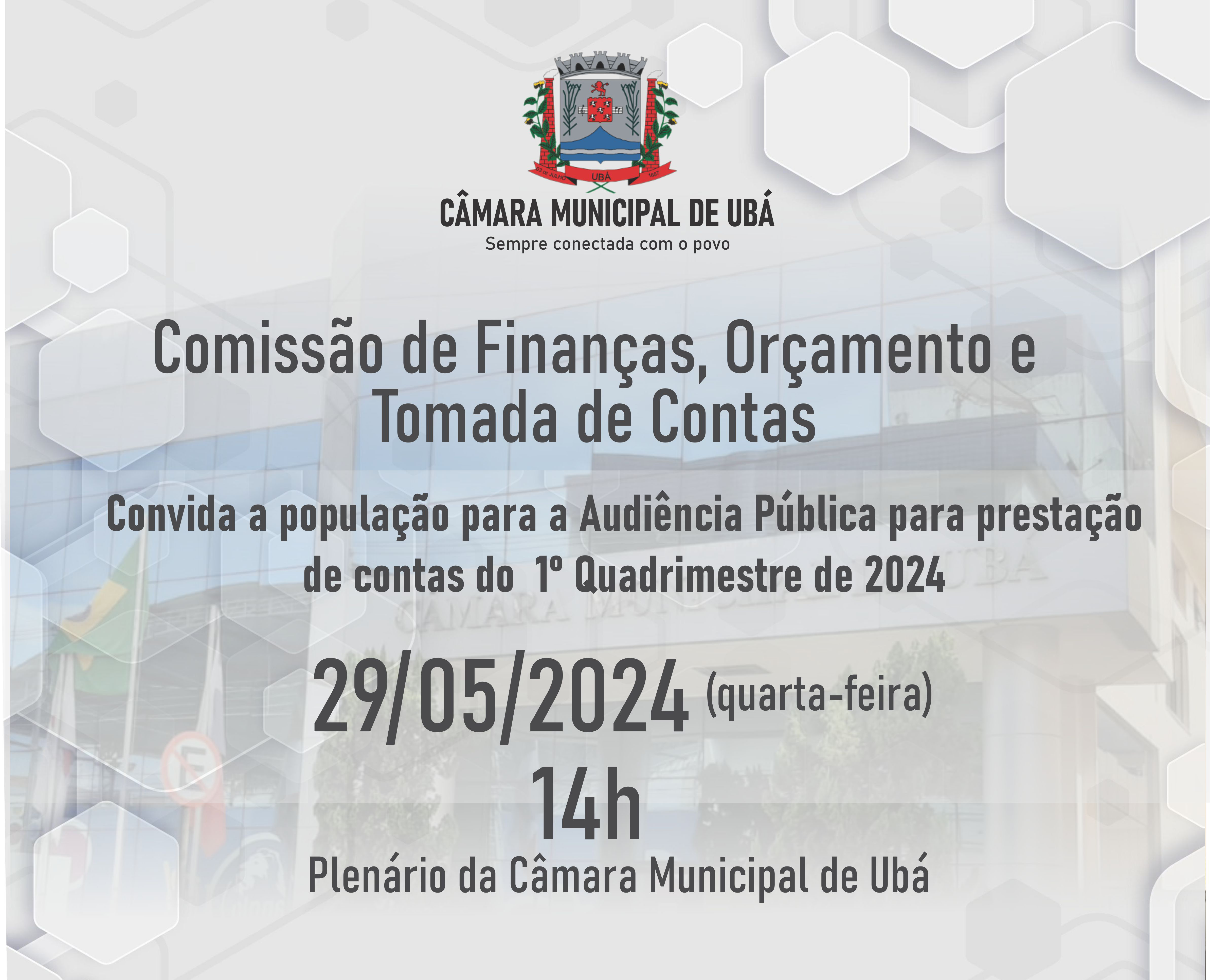 CFOTC realiza audiência pública quadrimestral