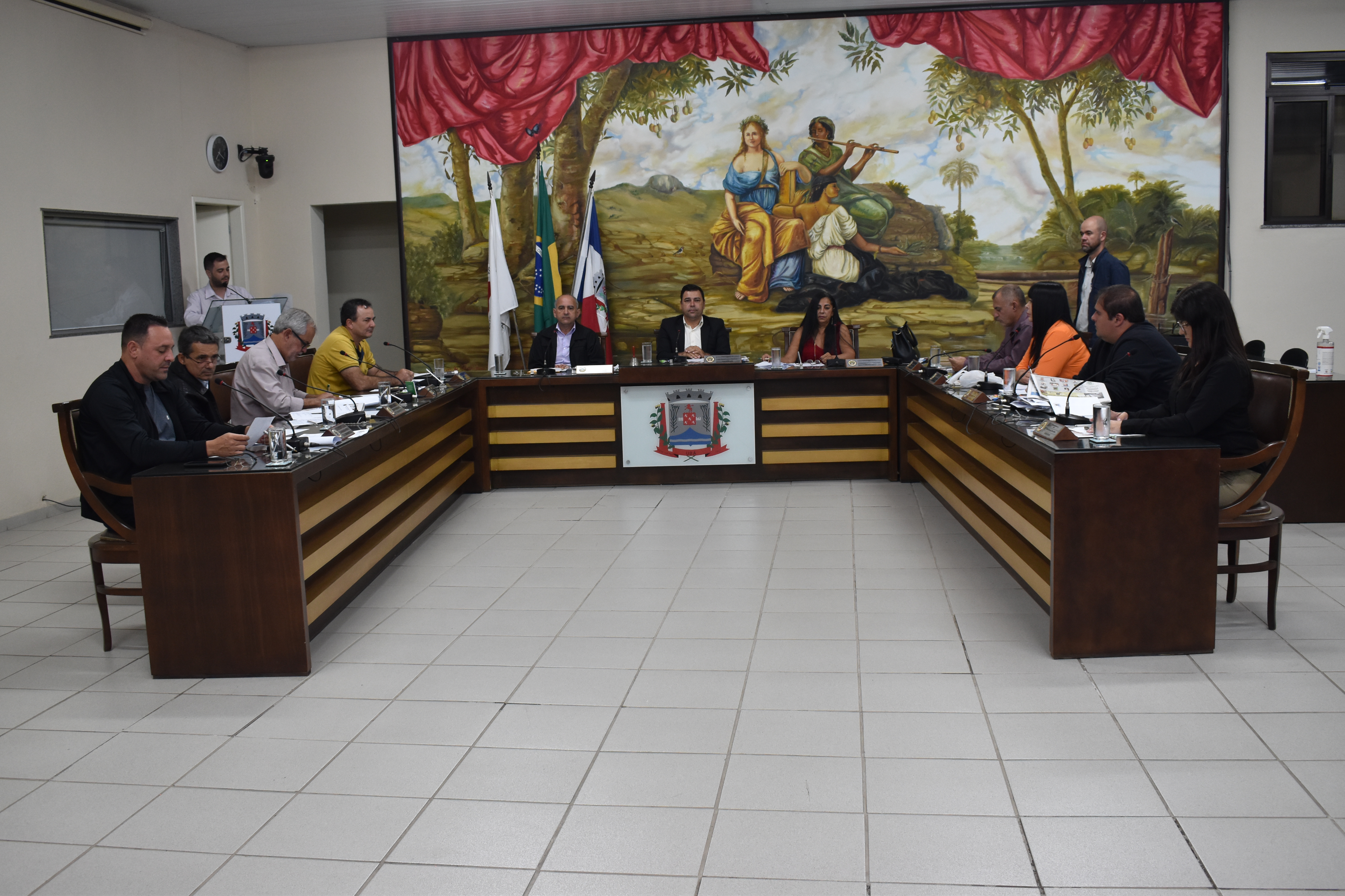 Cinco projetos de lei são aprovados pelos vereadores em reunião ordinária