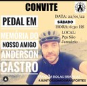 CMU apoia evento em memória do ciclista  Anderson Castro