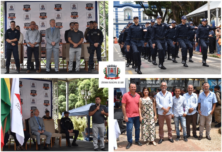 CMU é representada na formatura da Guarda Civil Municipal