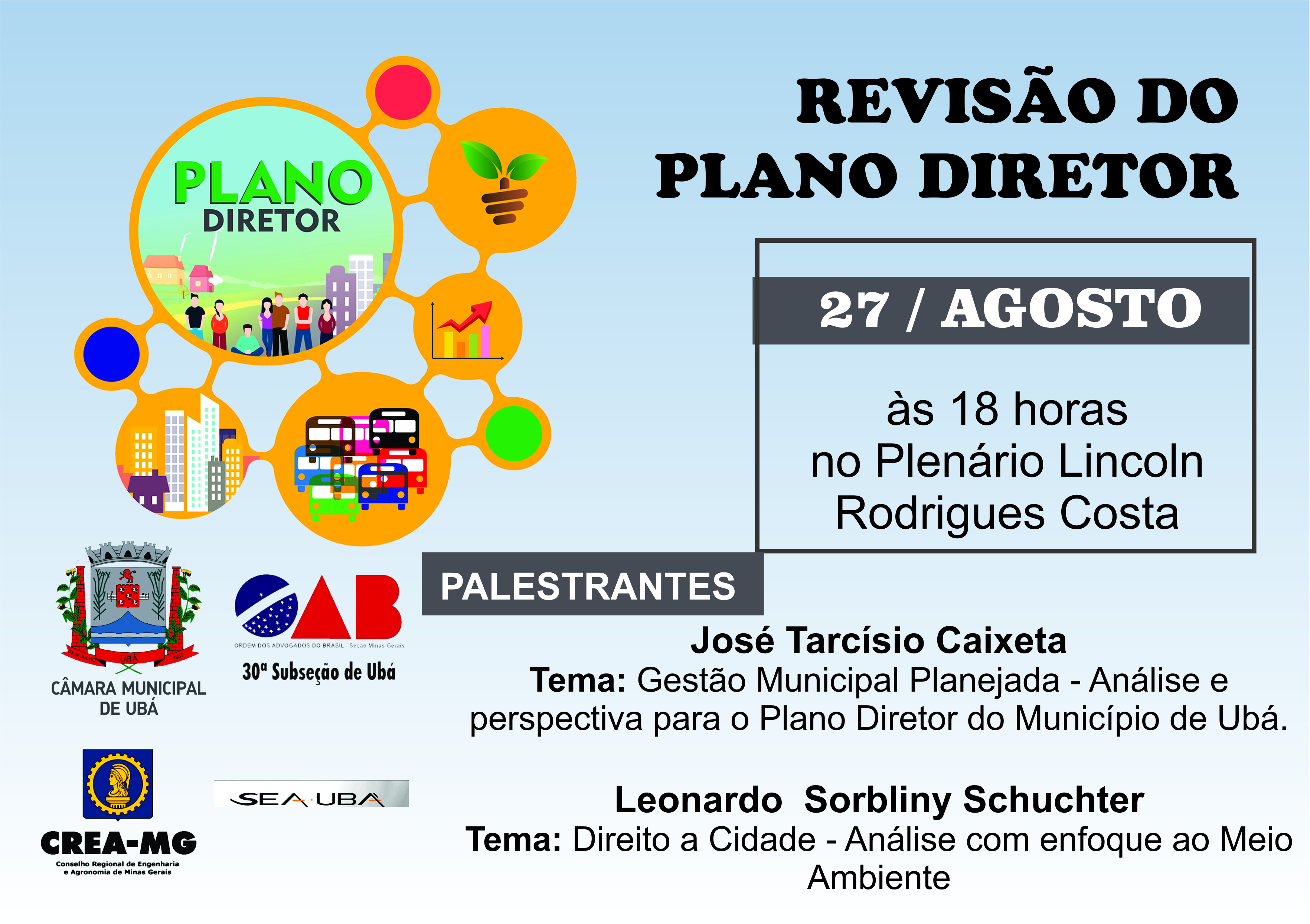 CMU realiza 3º Seminário de Revisão do Plano Diretor