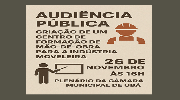 CMU realiza audiência pública para criação de um centro de formação de mão-de-obra para a indústria moveleira