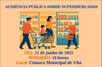 CMU realiza audiência pública para discutir sobre abertura de supermercados aos domingos em Ubá