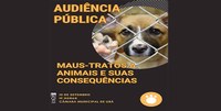 CMU realiza audiência pública para discutir sobre  maus-tratos a animais e suas consequências