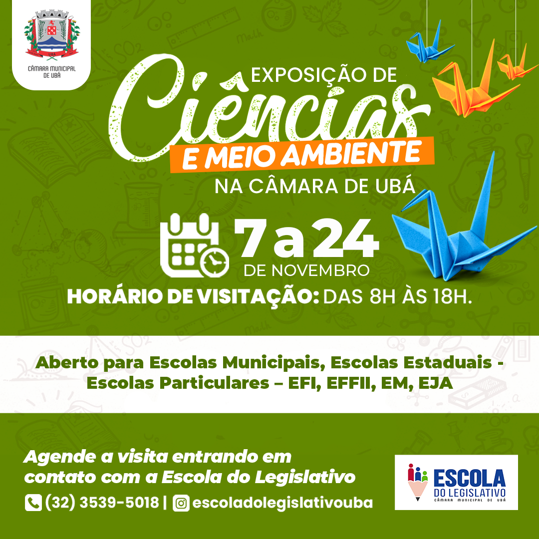 CMU recebe exposição Ciência e Meio Ambiente