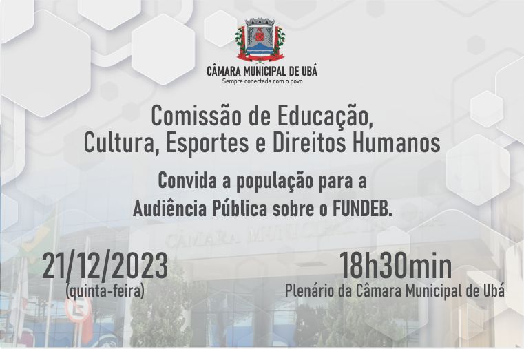 Comissão de Educação realiza audiência pública sobre o Fundeb