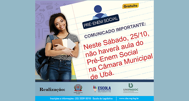 Comunicado sobre o Pré-Enem Social