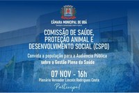 CSPD realiza audiência pública sobre Gestão Plena da Saúde