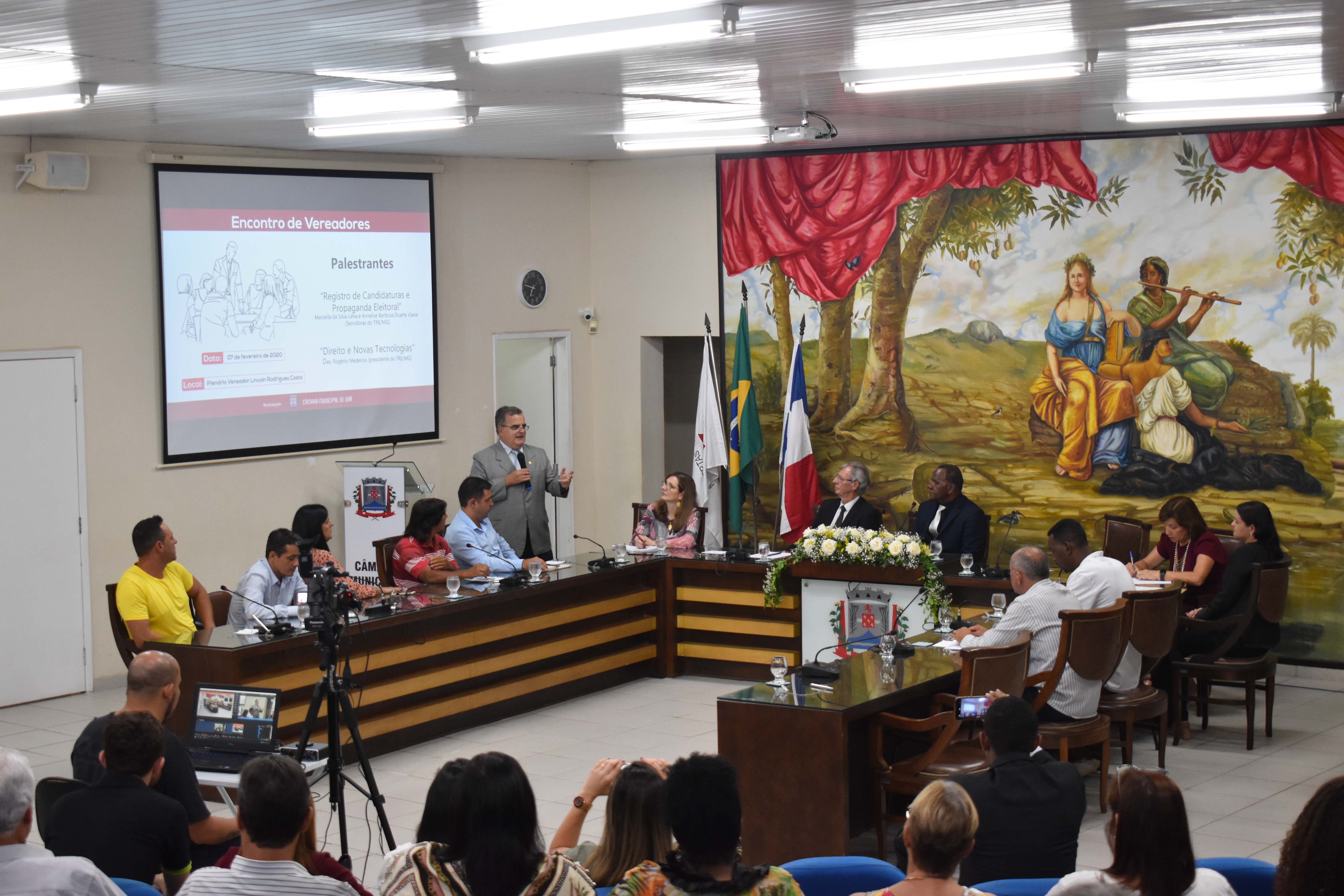 Encontro de Vereadores aborda novas regras das eleições de 2020