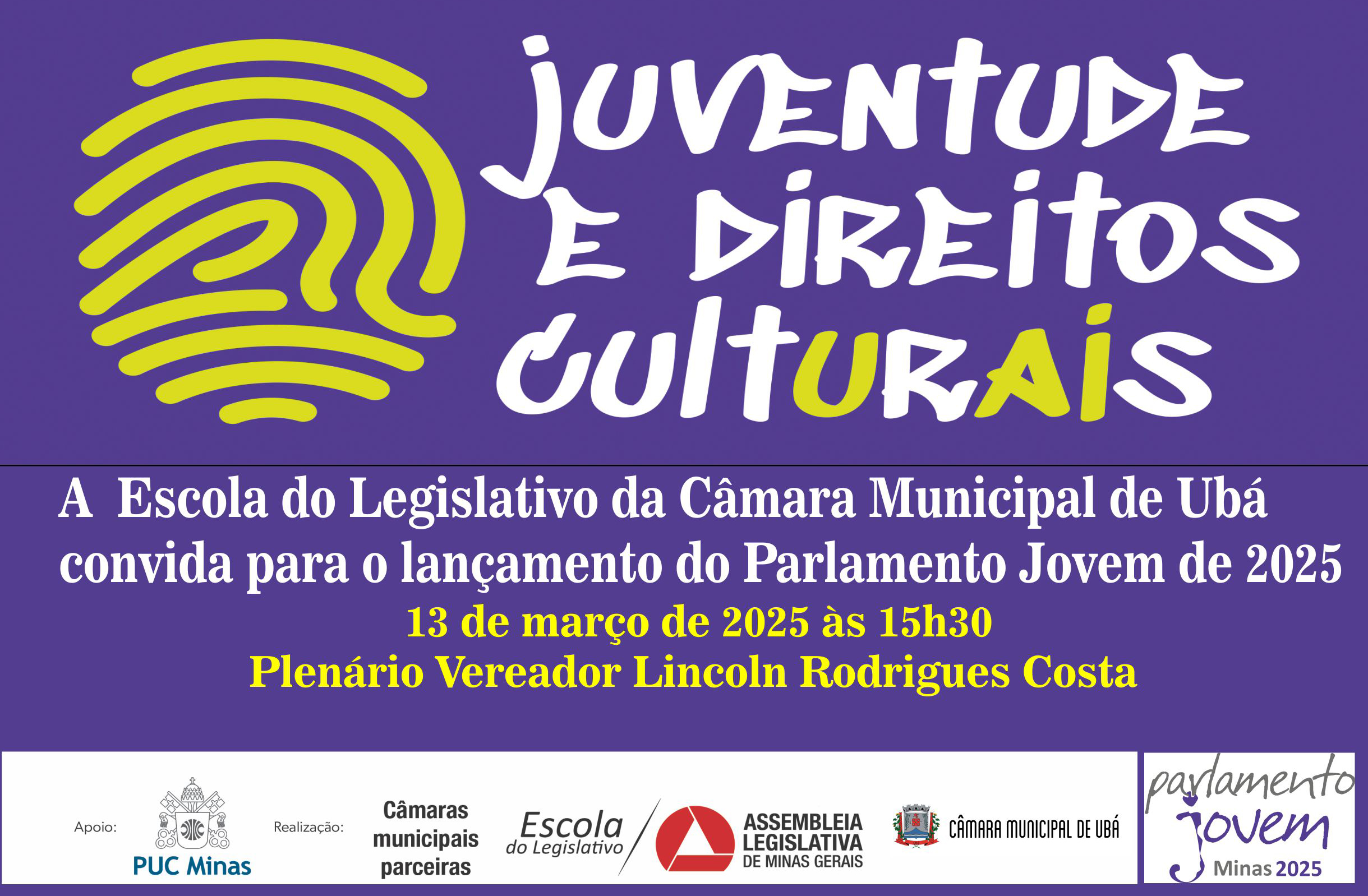 Escola do Legislativo da CMU lança Parlamento Jovem de 2025