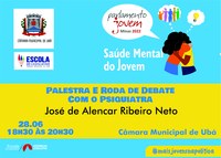 Escola do Legislativo promove mais uma palestra sobre o tema Saúde Mental do Jovem