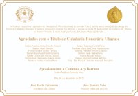 Executivo e Legislativo realizam em cinco de dezembro a última solenidade do ano