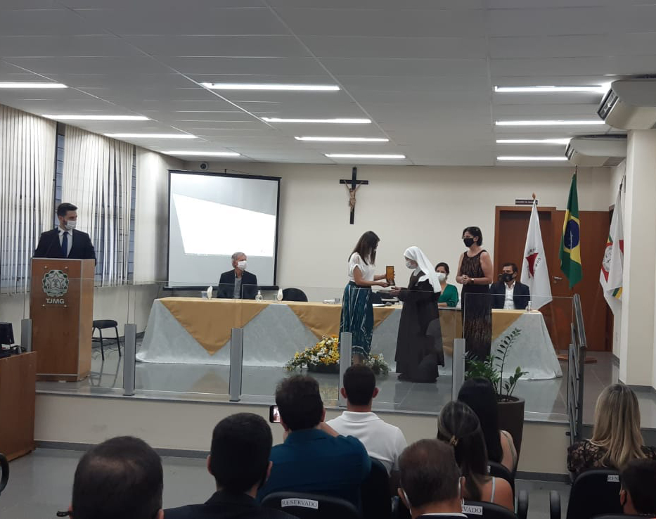 Homenagem no Fórum de Ubá