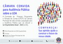 Lei Orçamentária Anual  de 2023 será discutida em audiência na CMU
