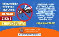Levantamento aponta alto risco de infestação pelo Aedes aegypti em Ubá
