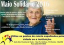 Maio Solidário: CMU apoia campanha realizada pelo Asilo São Vicente de Paulo
