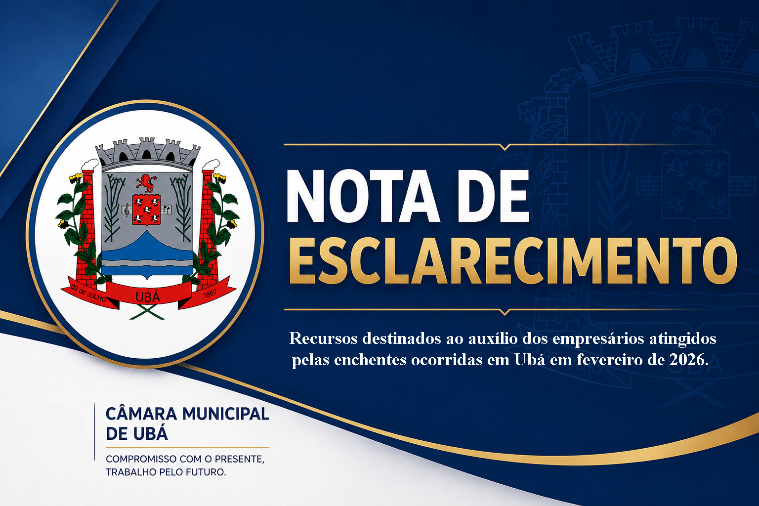 NOTA DE ESCLARECIMENTO