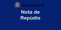 NOTA DE REPÚDIO