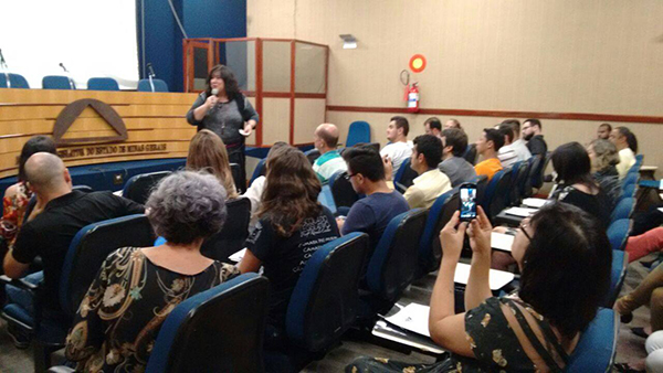 Parlamento Jovem 2017 em ação