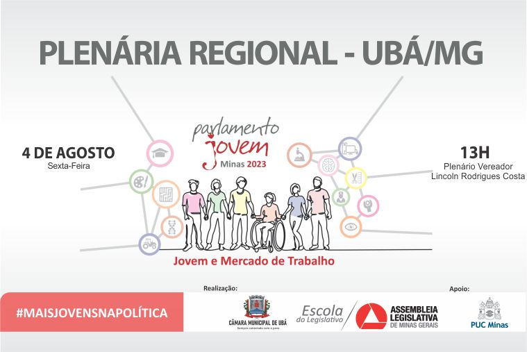 Plenária Regional do Parlamento Jovem 2023 será na CMU