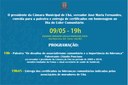 Poder Legislativo celebra o Dia do Líder Comunitário em 09 de maio