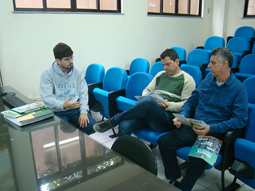 Presidente da Câmara Municipal de Brás Pires visita CMU