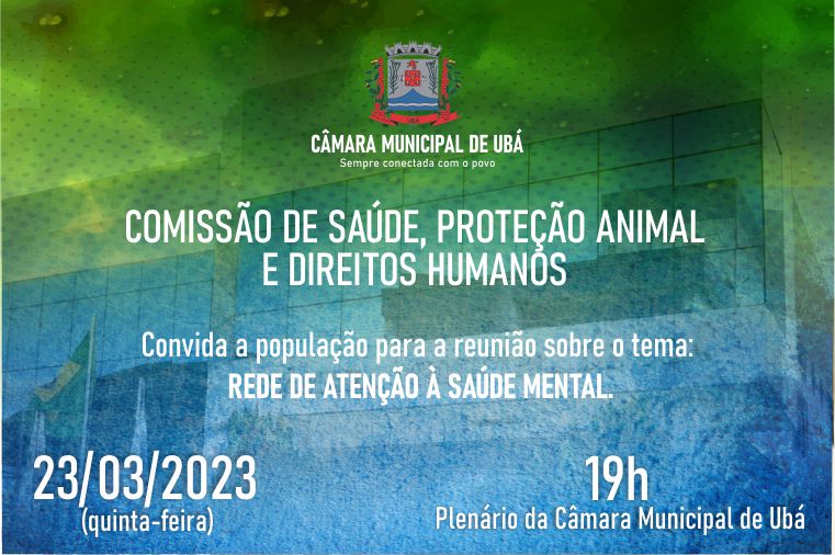 Rede de Atenção à Saúde Mental será discutida em reunião na CMU