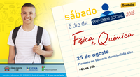 Sábado é dia de aulas de Física e Química