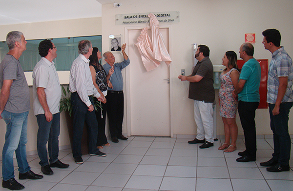 Sala de inclusão digital da CMU recebe o nome de Wanda Smatavicius da Silva