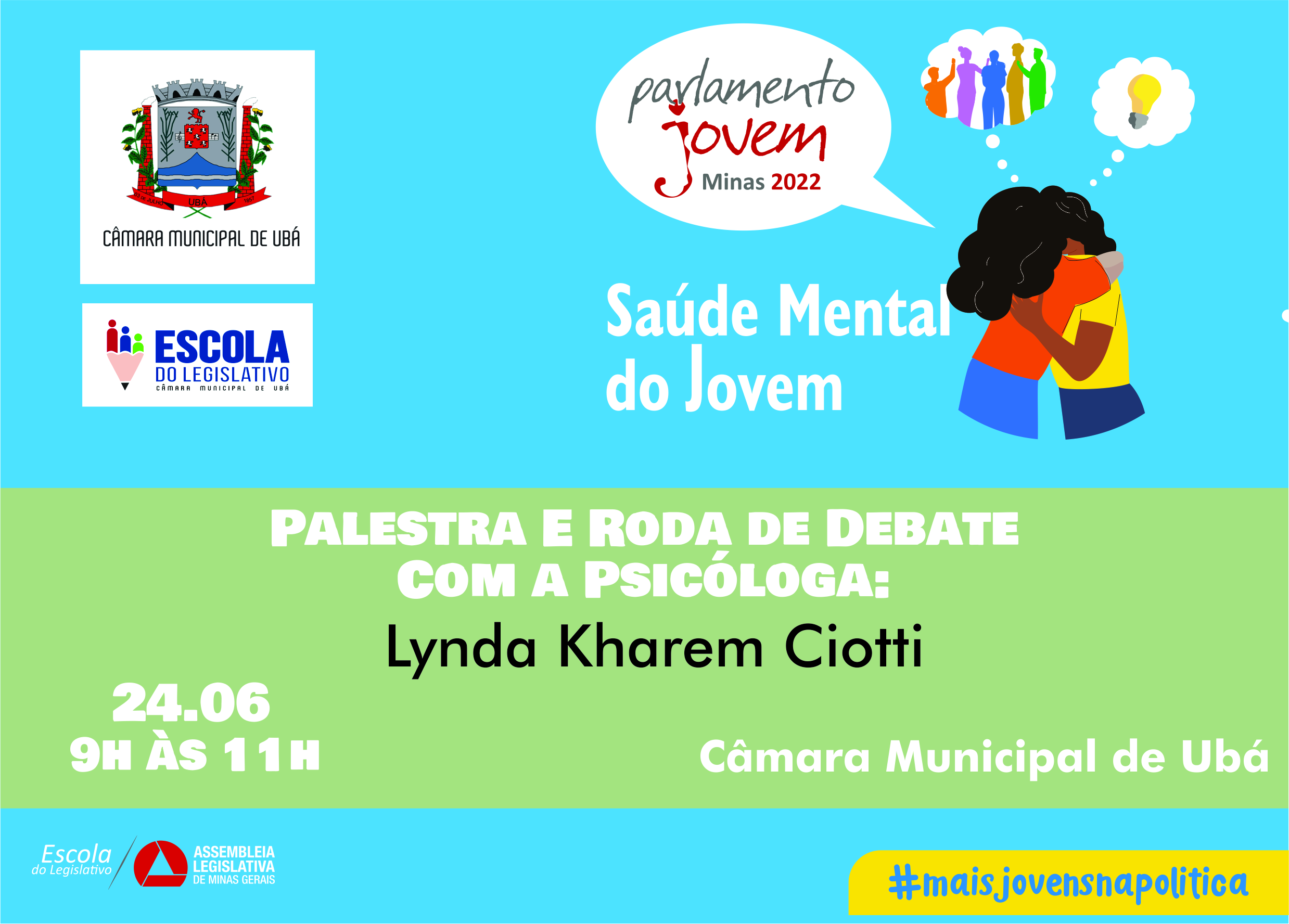 Tema Saúde Mental do Jovem será debatido na sexta-feira na CMU 