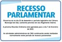 Termina o segundo período legislativo de 2021