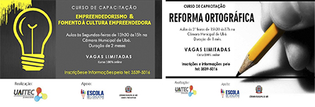 Uaitec realiza dois novos cursos na Câmara com apoio da Escola do Legislativo