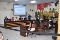 Vereadores aprovam três projetos de lei em reunião ordinária
