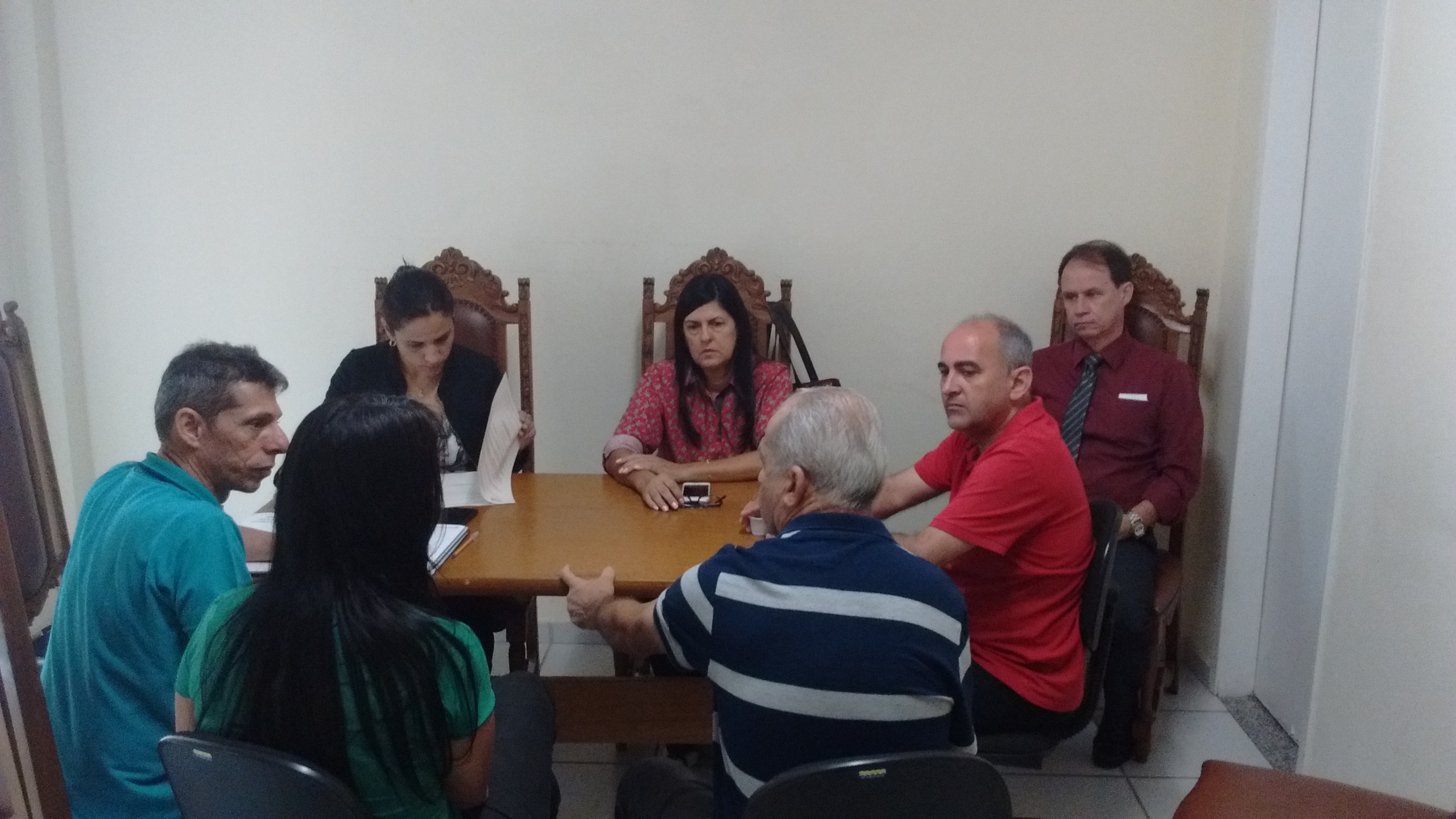 Vereadores reúnem-se com o gerente de Fiscalização Operacional da Arsae